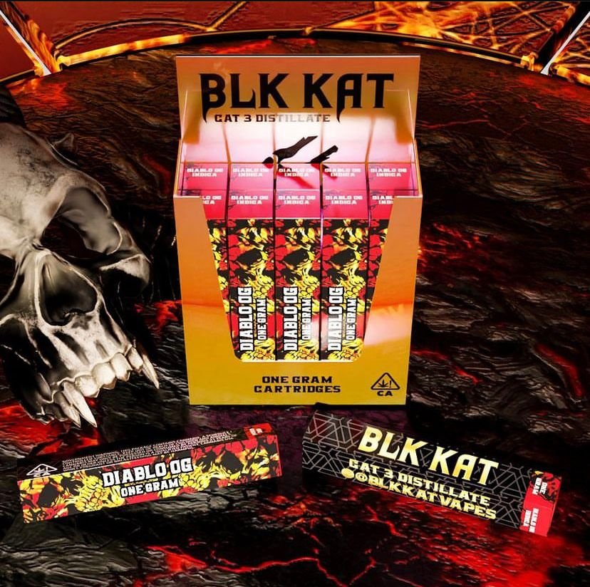 BLK KAT CART fryd vape