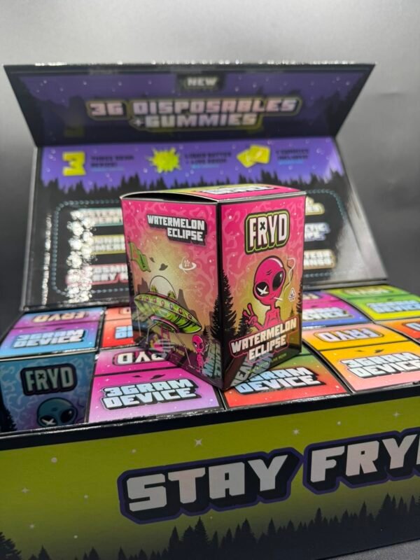 FRYD 3G DISPOSABLE+GUMMIES