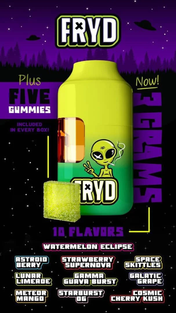FRYD 3G Disposable with Gummies